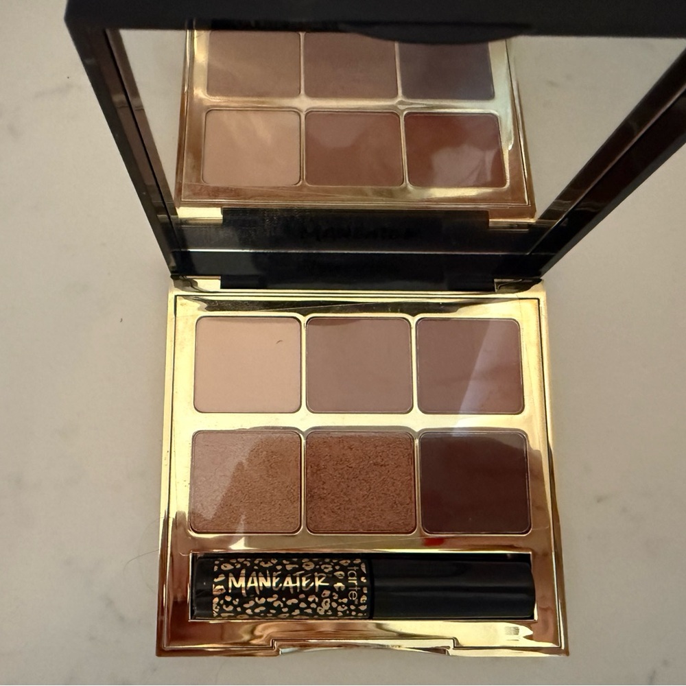 Tarte Vanity Palette with mascara. Maneater. New.